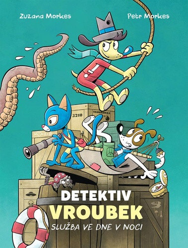 Obálka knihy Detektiv Vroubek