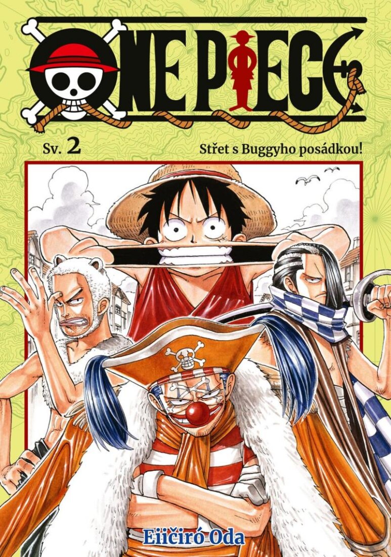 Obálka knihy One Piece 2 - Střet s Buggyho posádkou!