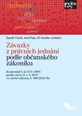 Obálka knihy Závazky z právních jednání podle občanského zákoníku