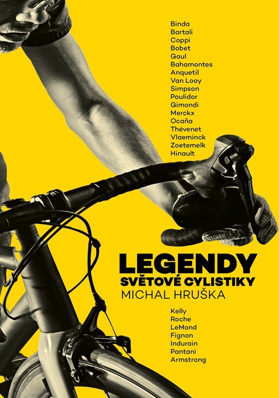 Obálka knihy Legendy světové cyklistiky