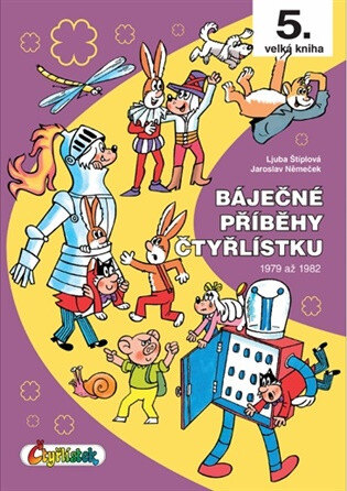 Obálka knihy Báječné příběhy Čtyřlístku 1979 až 1982