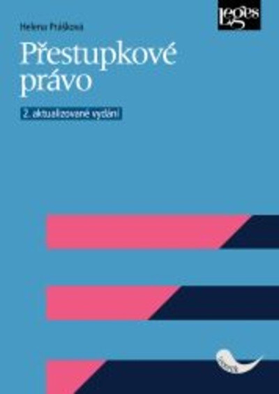 Obálka knihy Přestupkové právo - 2. aktualizované vydání