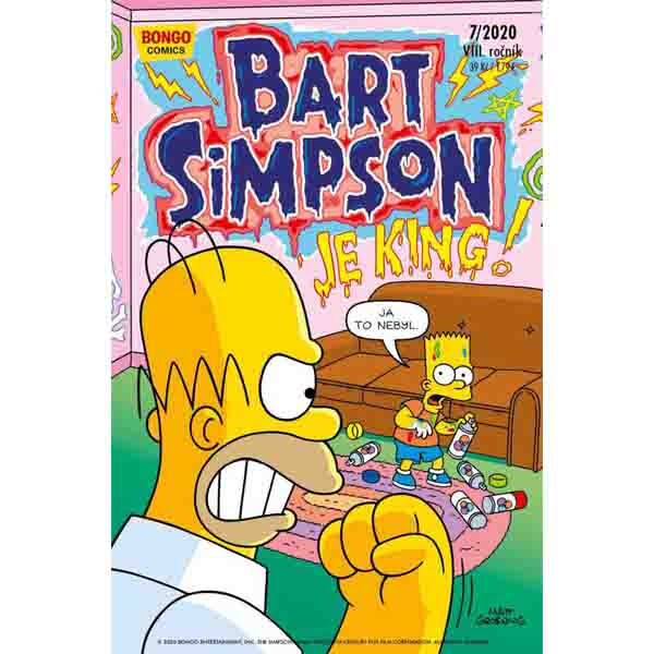 Obálka knihy Simpsonovi: Bart Simpson 07/2020