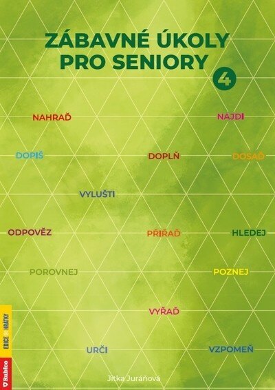 Obálka knihy Zábavné úkoly pro seniory 4