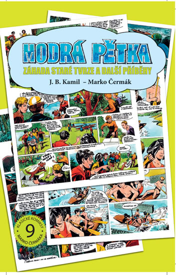 Obálka knihy Modrá pětka - Záhada staré tvrze