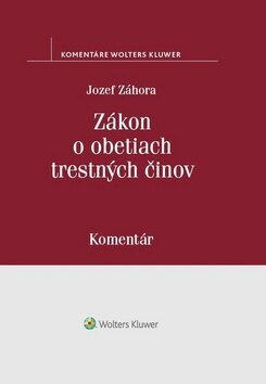 Obálka knihy Zákon o obetiach trestných činov
