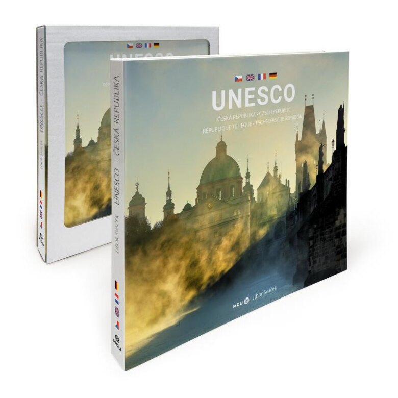 Obálka knihy Česká republika UNESCO - velká / vícejazyčná