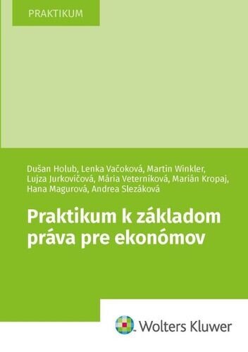 Obálka knihy Praktikum k základom práva pre ekonómov
