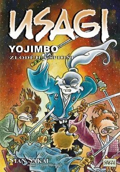Obálka knihy Usagi Yojimbo Zloději a špehové