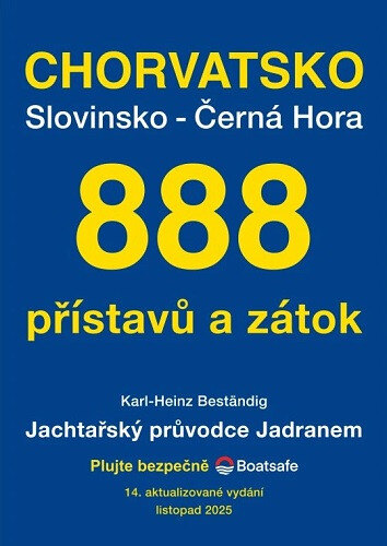 Obálka knihy Jachtařský průvodce Jadranem (14.aktualizované vydání)