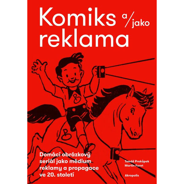 Obálka knihy Komiks a/jako reklama