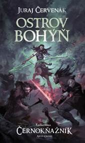 Obálka knihy Ostrov bohýň (Černokňažník/Čierny Rogan 8)