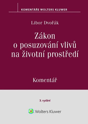 Obálka knihy Zákon o posuzování vlivů na životní prostředí