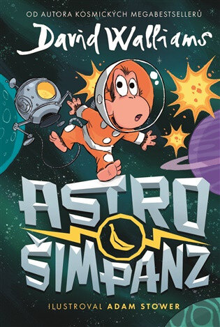 Obálka knihy Astrošimpanz (CZ)