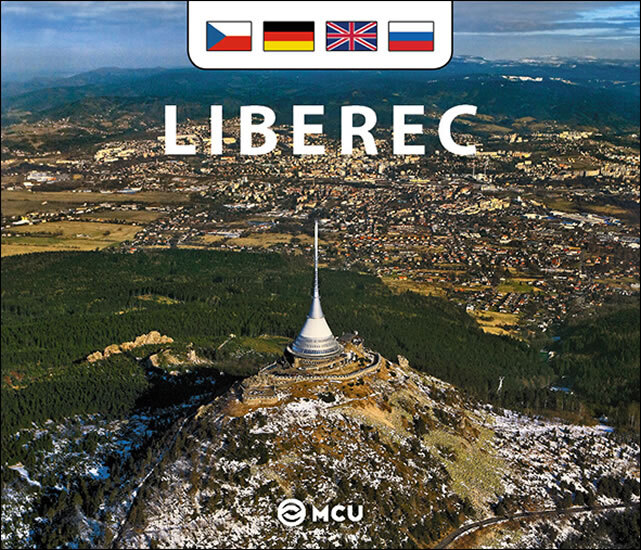 Obálka knihy Liberec - malý/česky, německy, anglicky, rusky