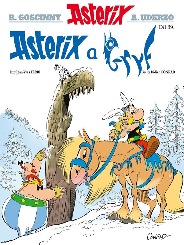 Obálka knihy Asterix 39 - Asterix a gryf