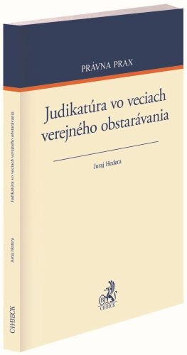 Obálka knihy Judikatúra vo veciach verejného obstarávania