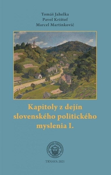 Obálka knihy Kapitoly z dejín slovenského politického myslenia I.