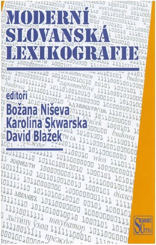 Obálka knihy Moderní slovanská lexikografie