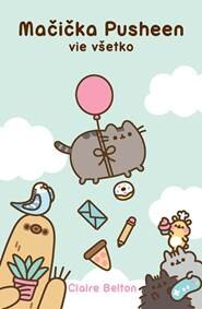 Obálka knihy Mačička Pusheen vie všetko