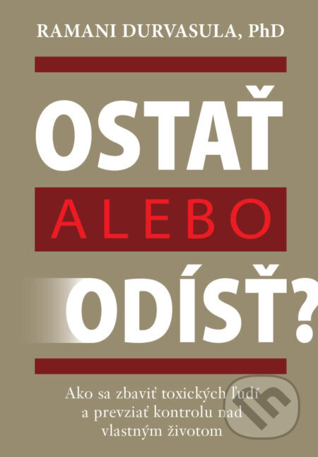 Obálka knihy Ostať alebo odísť?