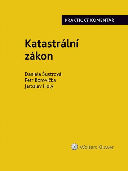 Obálka knihy Katastrální zákon (č. 256-2013 Sb.). Praktický komentář