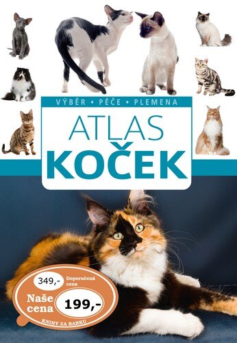 Obálka knihy Atlas koček
