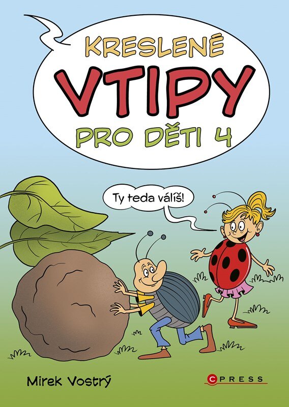 Obálka knihy Kreslené vtipy pro děti 4