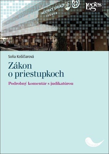 Obálka knihy Zákon o priestupkoch