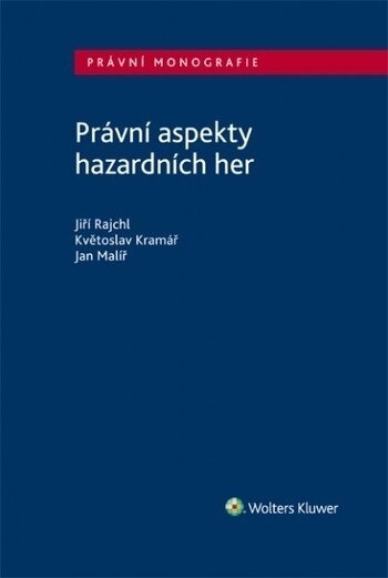 Obálka knihy Právní aspekty hazardních her