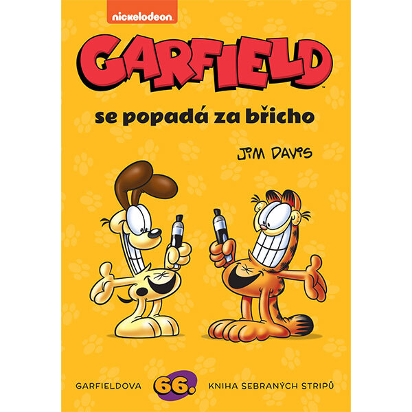 Obálka knihy Garfield 66 - Garfield se popadá za břicho