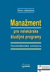 Obálka knihy Manažment pre nelekárske študijné programy