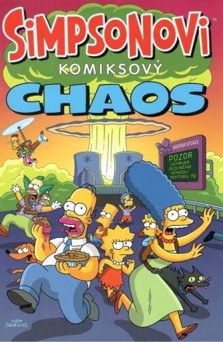 Obálka knihy Simpsonovi: Komiksový chaos