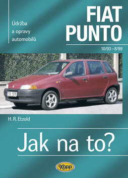 Obálka knihy Fiat Punto 10/93 - 8/99