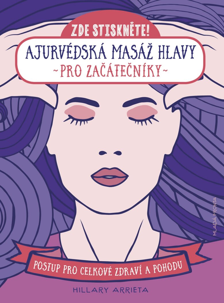 Obálka knihy Ajurvédská masáž hlavy pro začátečníky