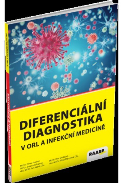 Obálka knihy Diferenciální diagnostika v ORL a infekční medicíně