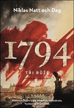 Obálka knihy 1794. Tři růže