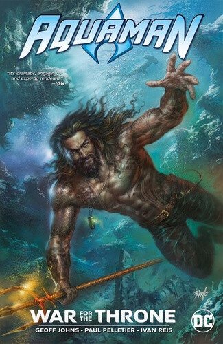 Obálka knihy Aquaman Válka o trůn