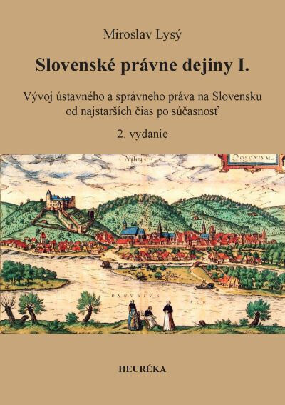 Obálka knihy Slovenské právne dejiny I. diel, 2. vydanie