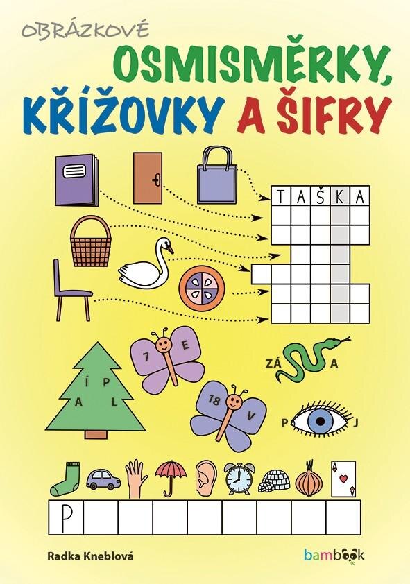 Obálka knihy Obrázkové osmisměrky, křížovky a šifry