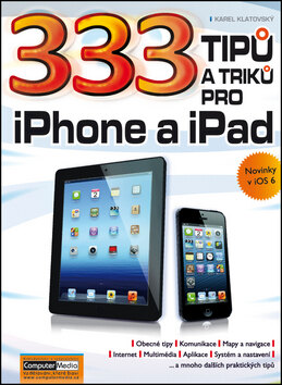 Obálka knihy 333 tipů a triků pro iPad, iPhone a iPod