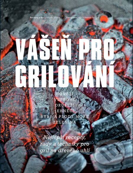 Obálka knihy Vášeň pro grilování