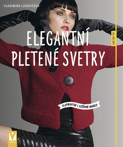 Obálka knihy Elegantní pletené svetry