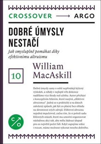 Obálka knihy Dobré úmysly nestačí