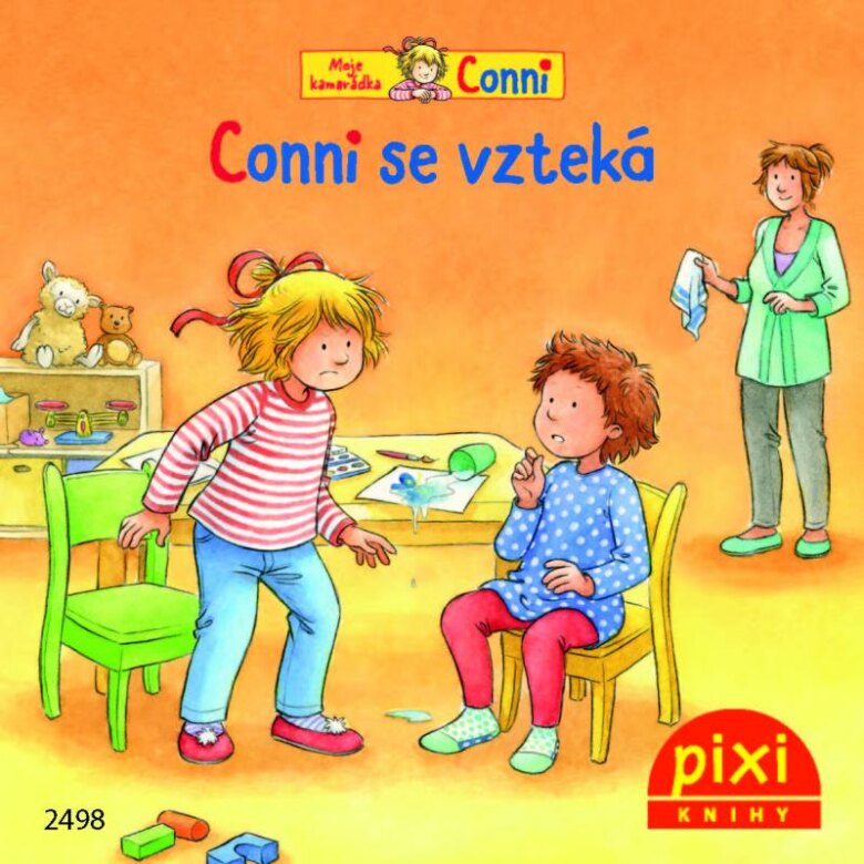Obálka knihy Conni se vzteká