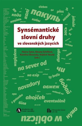 Obálka knihy Synsémantické slovní druhy ve slovanských jazycích