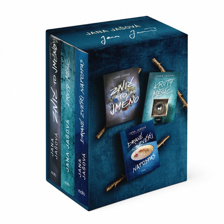 Obálka knihy 3× Jana Jašová - box