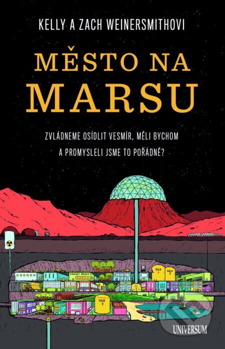Obálka knihy Město na Marsu