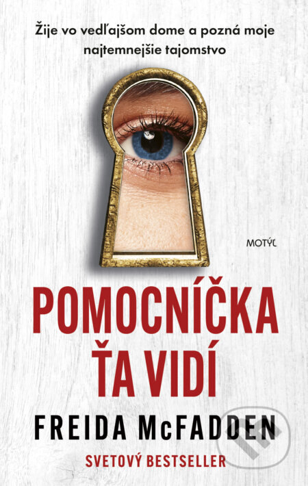 Obálka knihy Pomocníčka ťa vidí