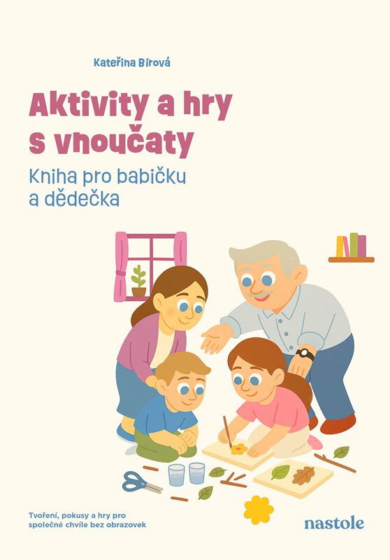 Obálka knihy Aktivity a hry s vnoučaty